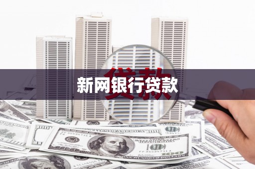 岱岳新网银行贷款