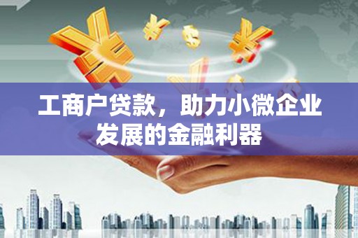 岱岳工商户贷款，助力小微企业发展的金融利器