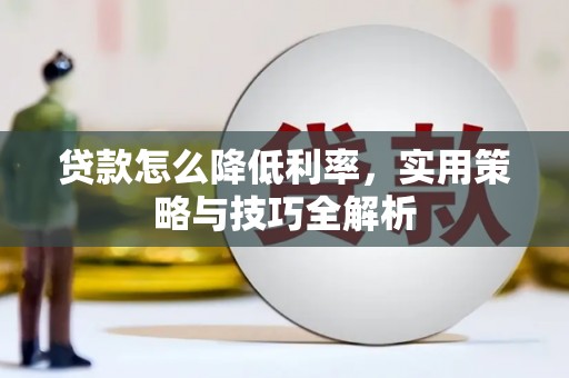 岱岳贷款怎么降低利率，实用策略与技巧全解析
