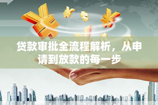 岱岳贷款审批全流程解析，从申请到放款的每一步