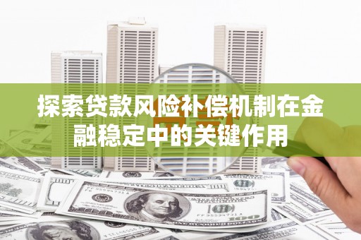岱岳探索贷款风险补偿机制在金融稳定中的关键作用