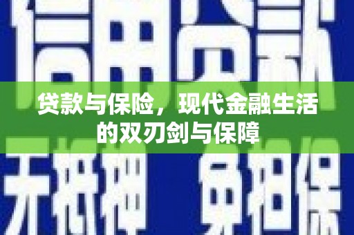 岱岳贷款与保险，现代金融生活的双刃剑与保障