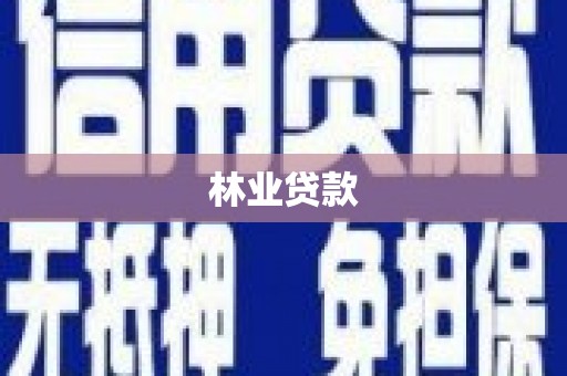 岱岳林业贷款
