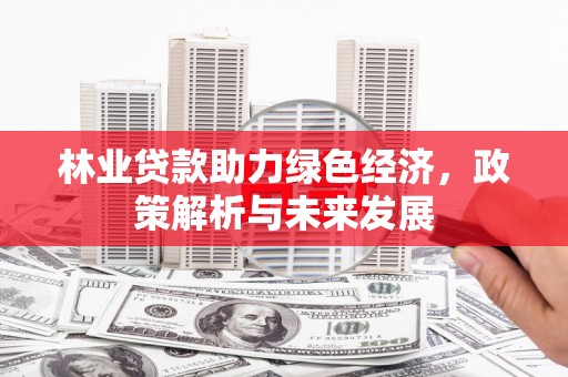 岱岳林业贷款助力绿色经济，政策解析与未来发展