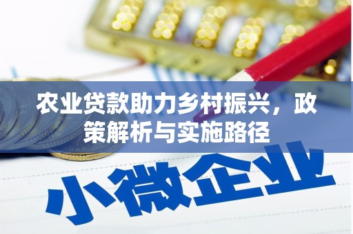 岱岳农业贷款助力乡村振兴，政策解析与实施路径