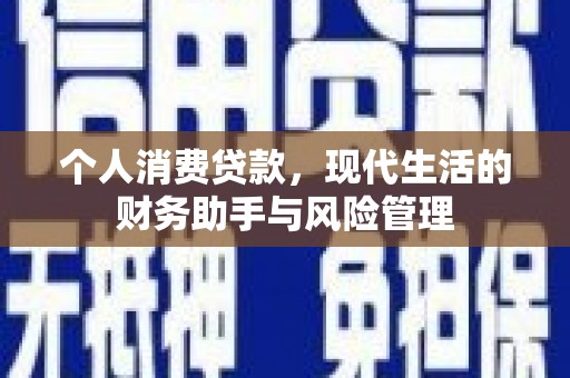 岱岳个人消费贷款，现代生活的财务助手与风险管理