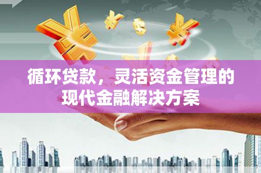 岱岳循环贷款，灵活资金管理的现代金融解决方案