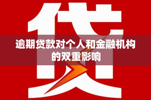 岱岳逾期贷款对个人和金融机构的双重影响