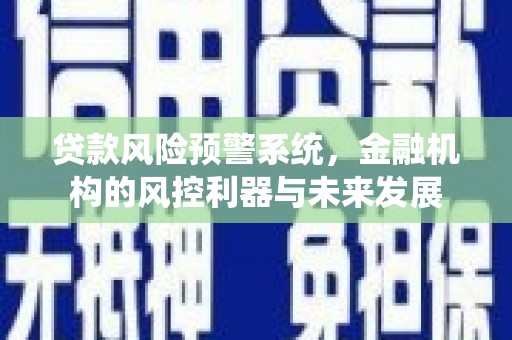 岱岳贷款风险预警系统，金融机构的风控利器与未来发展