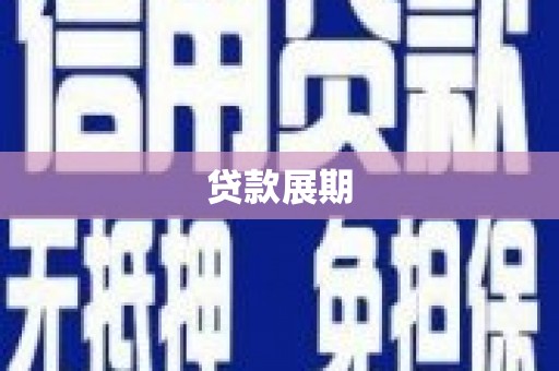 岱岳贷款展期