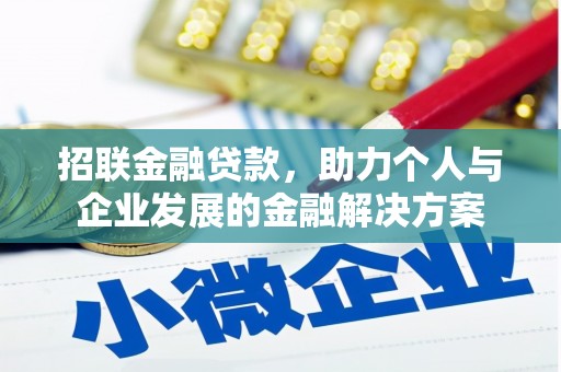岱岳招联金融贷款，助力个人与企业发展的金融解决方案