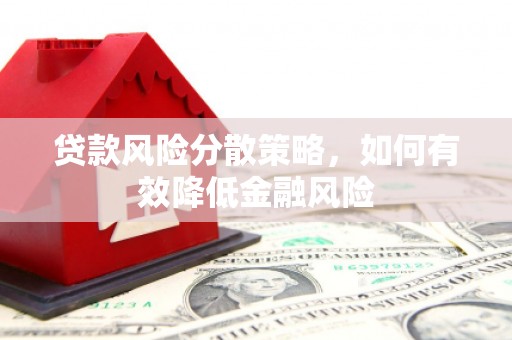 岱岳贷款风险分散策略，如何有效降低金融风险