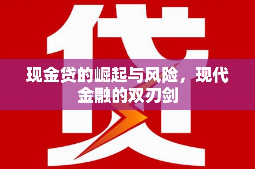 岱岳现金贷的崛起与风险，现代金融的双刃剑