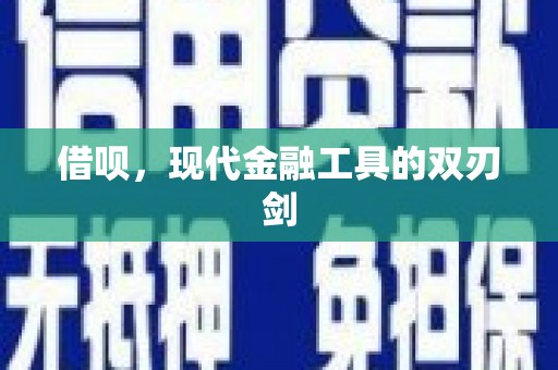 岱岳借呗，现代金融工具的双刃剑
