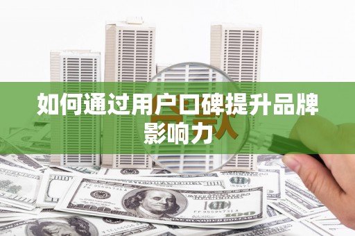 岱岳如何通过用户口碑提升品牌影响力