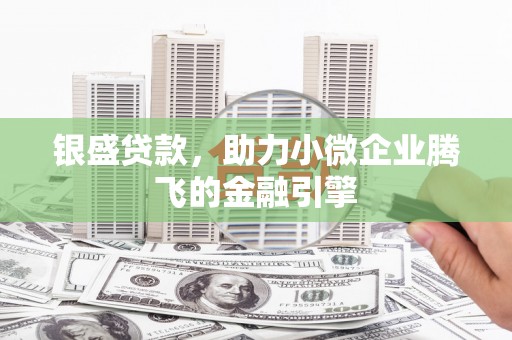岱岳银盛贷款，助力小微企业腾飞的金融引擎