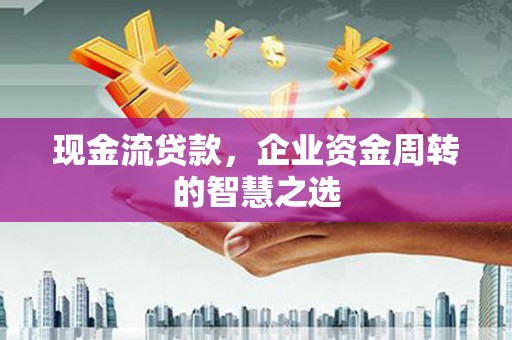 岱岳现金流贷款，企业资金周转的智慧之选