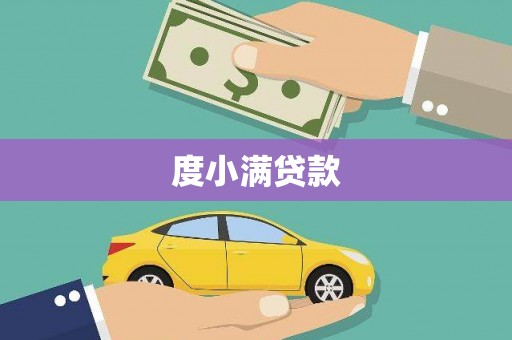 岱岳度小满贷款