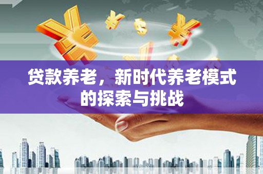 岱岳贷款养老，新时代养老模式的探索与挑战