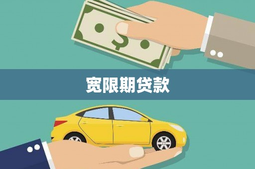 岱岳宽限期贷款