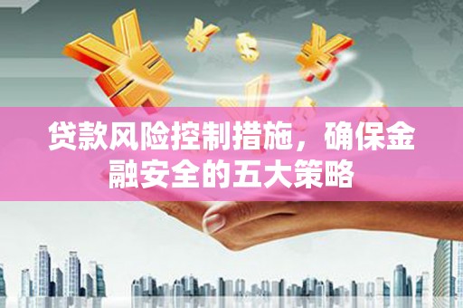 岱岳贷款风险控制措施，确保金融安全的五大策略