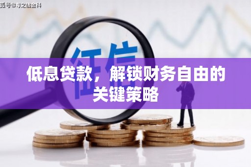 岱岳低息贷款，解锁财务自由的关键策略