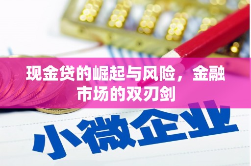 岱岳现金贷的崛起与风险，金融市场的双刃剑