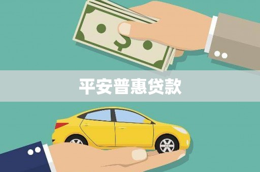 岱岳平安普惠贷款