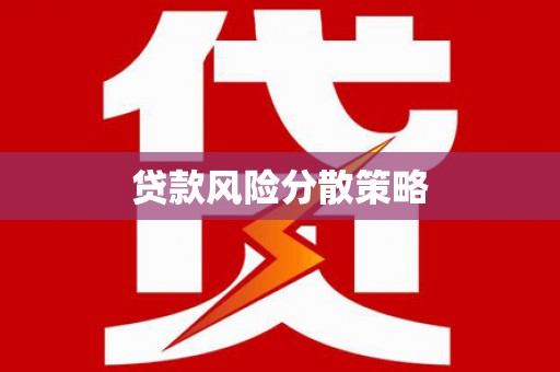 岱岳贷款风险分散策略