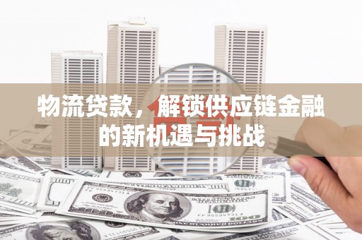 岱岳物流贷款，解锁供应链金融的新机遇与挑战