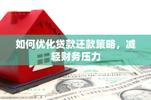 岱岳如何优化贷款还款策略，减轻财务压力