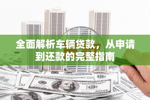 岱岳全面解析车辆贷款，从申请到还款的完整指南