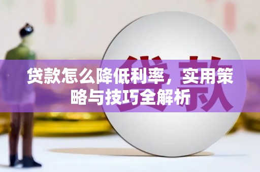 岱岳贷款怎么降低利率，实用策略与技巧全解析
