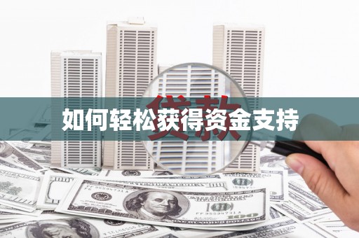 岱岳如何轻松获得资金支持