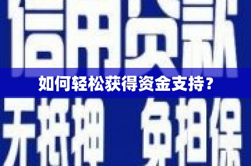 岱岳如何轻松获得资金支持？