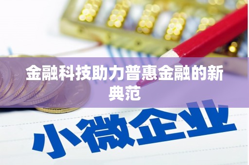 岱岳金融科技助力普惠金融的新典范