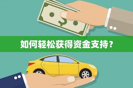 岱岳如何轻松获得资金支持？