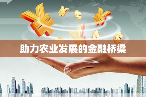 岱岳助力农业发展的金融桥梁