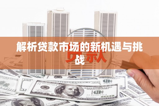 岱岳解析贷款市场的新机遇与挑战