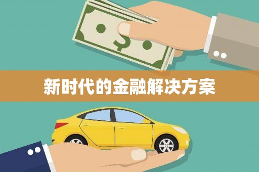 岱岳新时代的金融解决方案