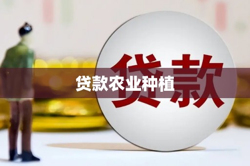岱岳贷款农业种植